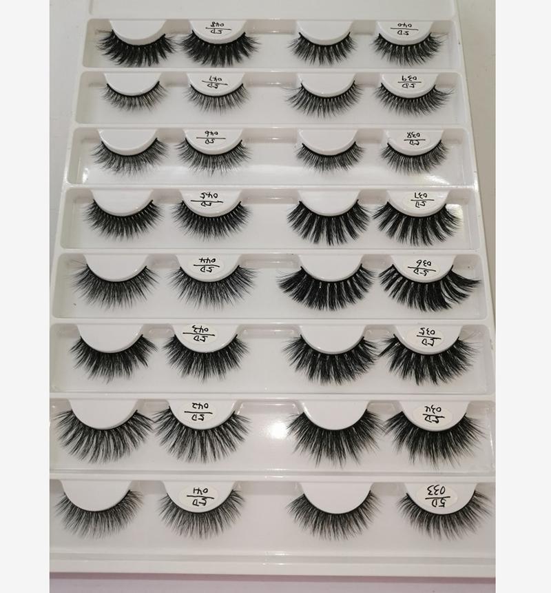

Wholesale 3d Natural 100% Faux Mink Eyelashes Lashes with Custom Eyelash Packaging Vendors Makeup Beauty Extension Tools