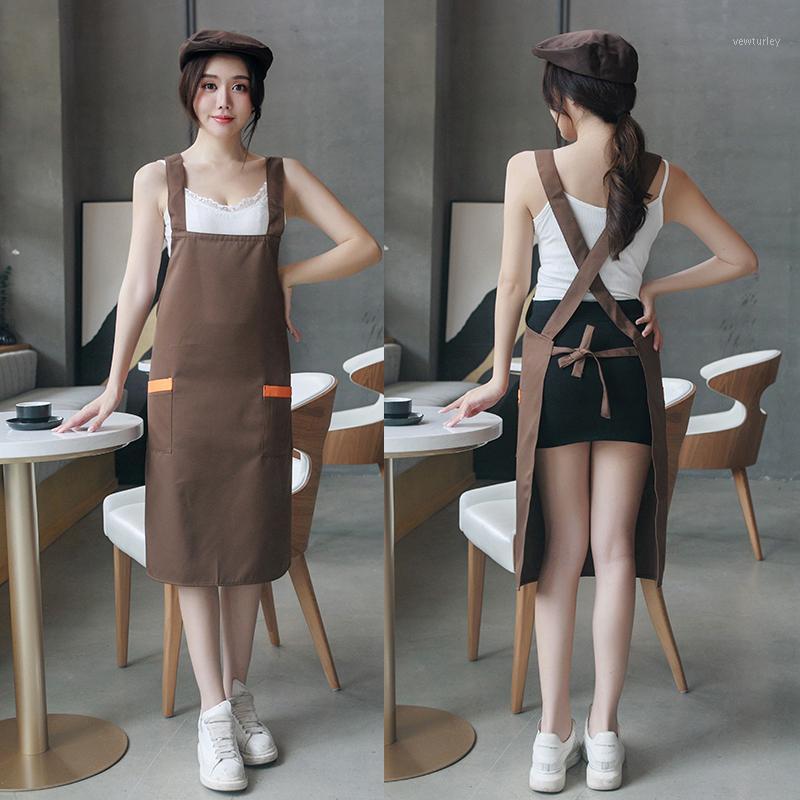 

Customized advertising apron custom printing work supermarket restaurant1