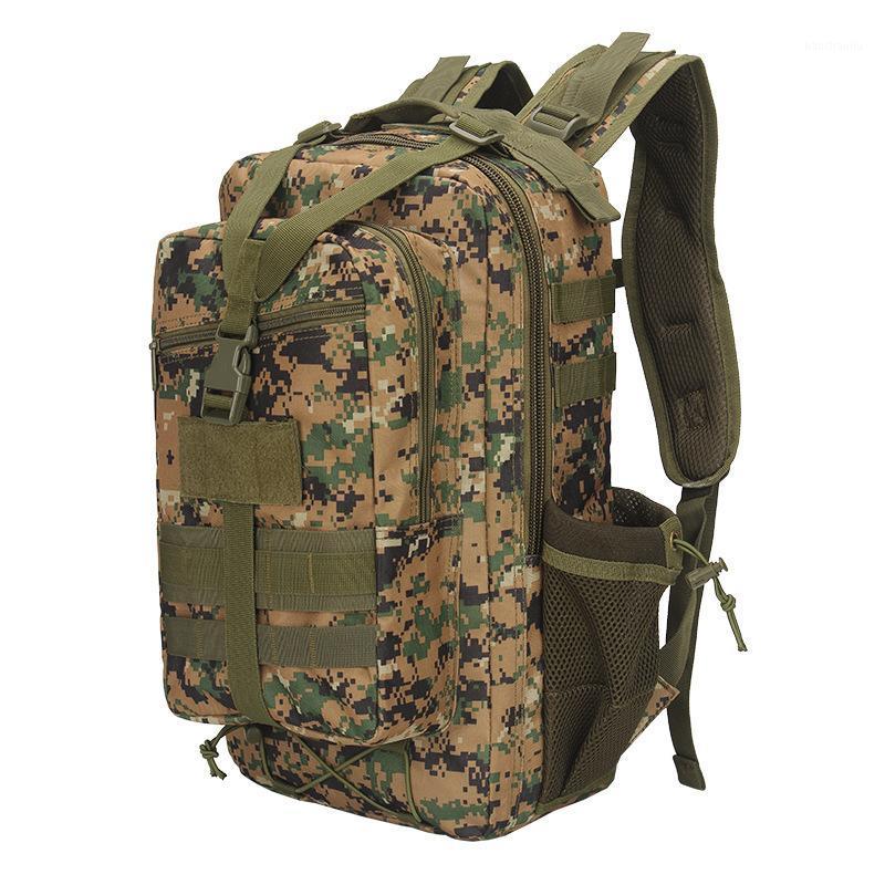 

Camouflage Tactical Backpack Molle 1000D Upgraded Bag for Camping Hiking Hunting Climbing Rucksack Mountaineering Bags1, Black