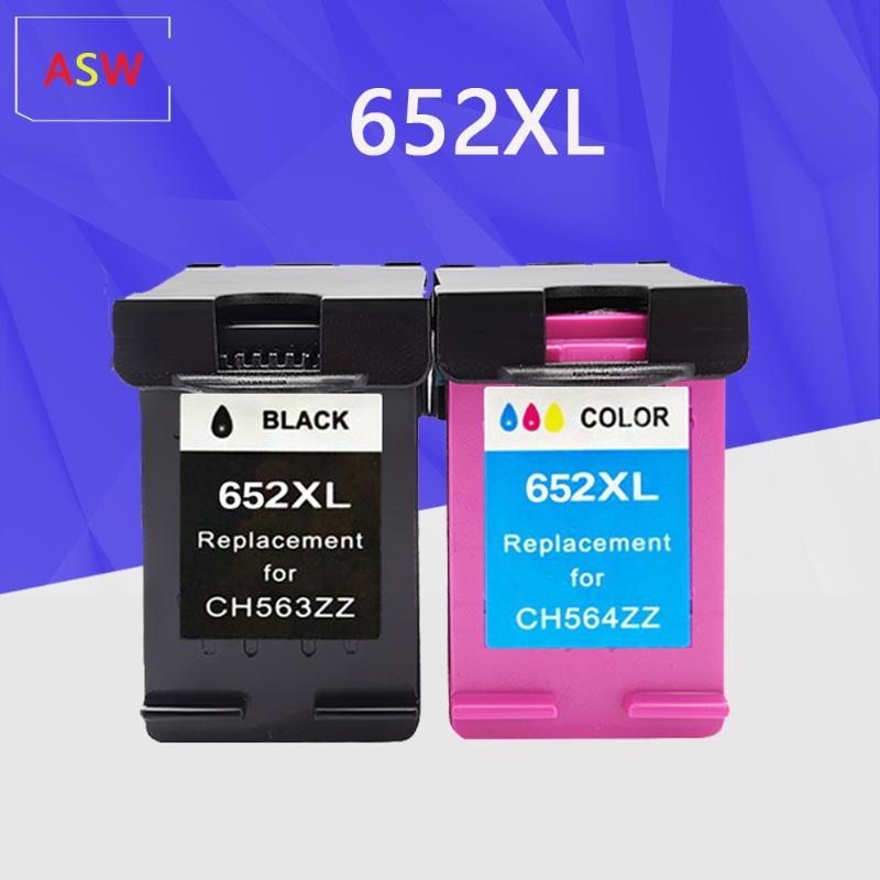 

652XL Ink Cartridge Replacement for 652 XL for Printer Deskjet 1115 1118 2135 2136 2138 4538 4675 4676 5085 5275