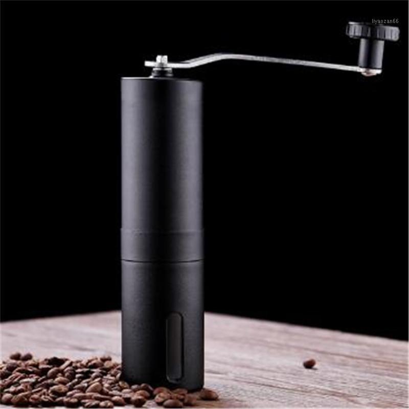 

2 Size Manual Ceramic Coffee Grinder Stainless Steel Adjustable Coffee Bean Mill Easy Clean Kitchen Tools1