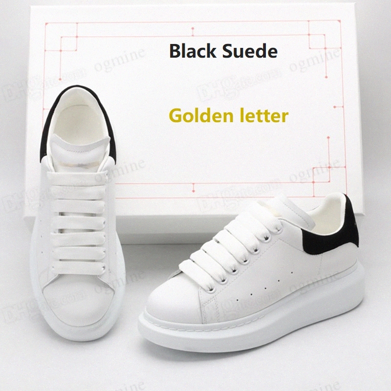 

With Box Men Womens Designer Athletic Shoes Mens Leather Lace Up Thick sole High Platform Oversized Sneaker fashion White Black Outdoor Casual Sports Shoe 35-45 41de#, Hello