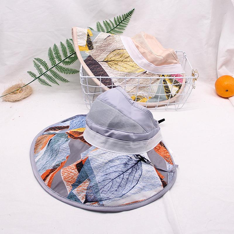 

Wide Brim Hats 2021 Summer Hat For Women UV UPF Breathable Sun Outdoor Hiking Fishing Bucket Waterproof Boonie, Beige