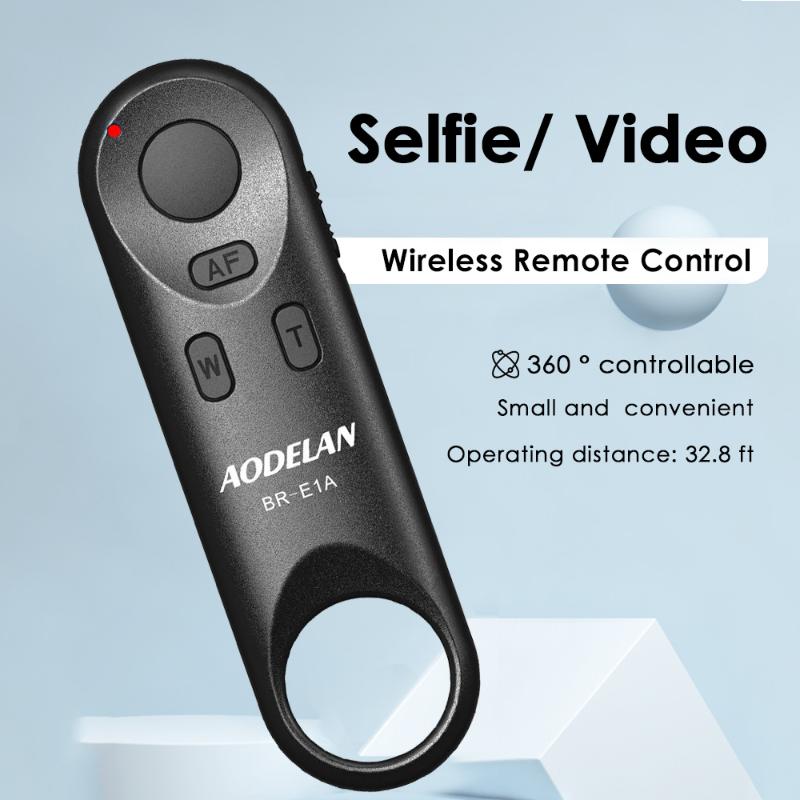 

AODELAN Wireless Remote Control BR-E1A for EOS R,RP,R5,R6,M50,M200,90D,6DII,77D,Rebel T8i,T7i,SL3,SL2,G5XII,G7XIII,SX70HS