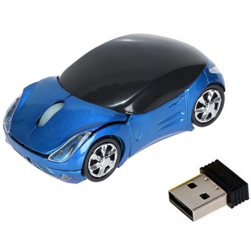 

Wireless Optical Mouse Car Mouses 1600DPI Cartoon Korean Sports Car Photoelectric Mouse USB Scroll Mice For Tablet Laptop New1