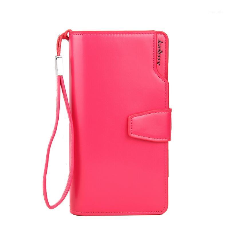 

Fashion Handbags Leather Wallet Purse Women High Capacity Long Wallet Female Multi-function Clutch Phone Pocket Purse W-M841, Black