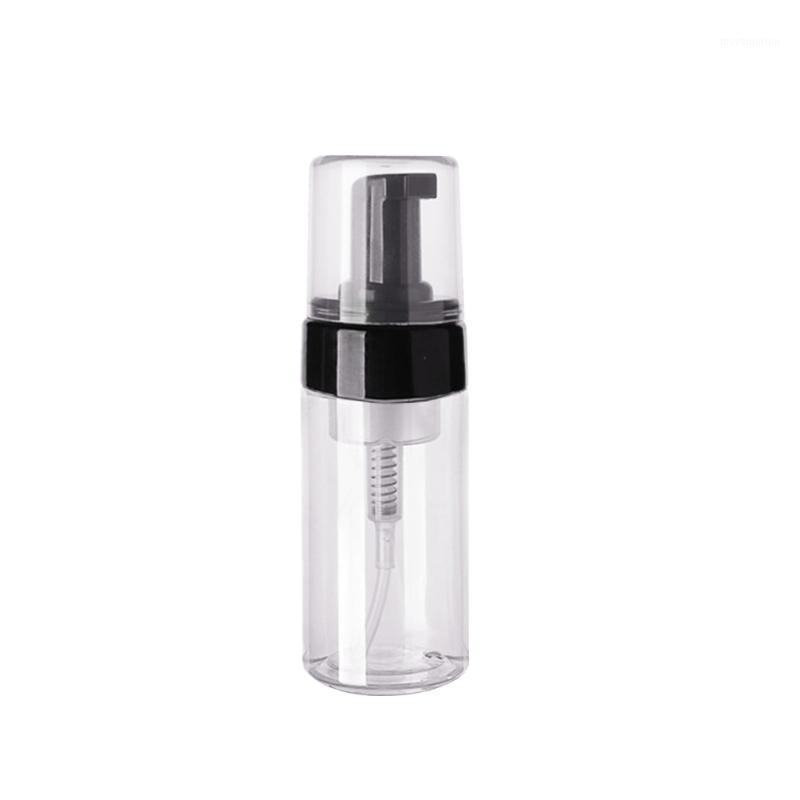 

100ml Bathroom Pump Container Empty Travel Liquid Dispenser Shower Gel Foaming Bottle Plastic Refillable Leakproof Transparent1