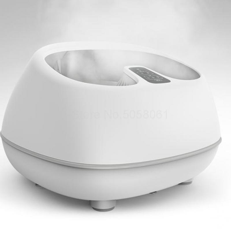 

Steam Foot Massage Bath Wash Footbath Automatic Heating Bubble Foot Barrels Steamer Household Basin