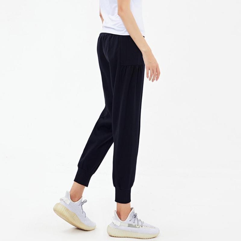 

Willarde Women Cotton Sweatpants Autumn Winter Running Jogger Trousers Training Fitness Outdoor Pants Black1, Fbf20787