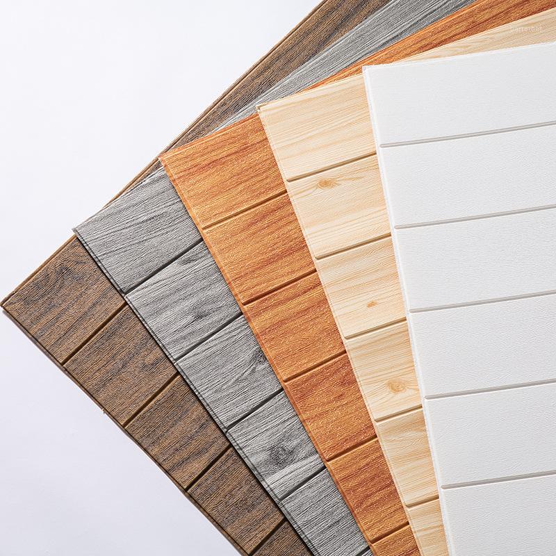 

70*70cm 3D Wall StickerDIY Self Foam Waterproof Decor Wall Covering Wallpaper For TV Background Kids Living Room1