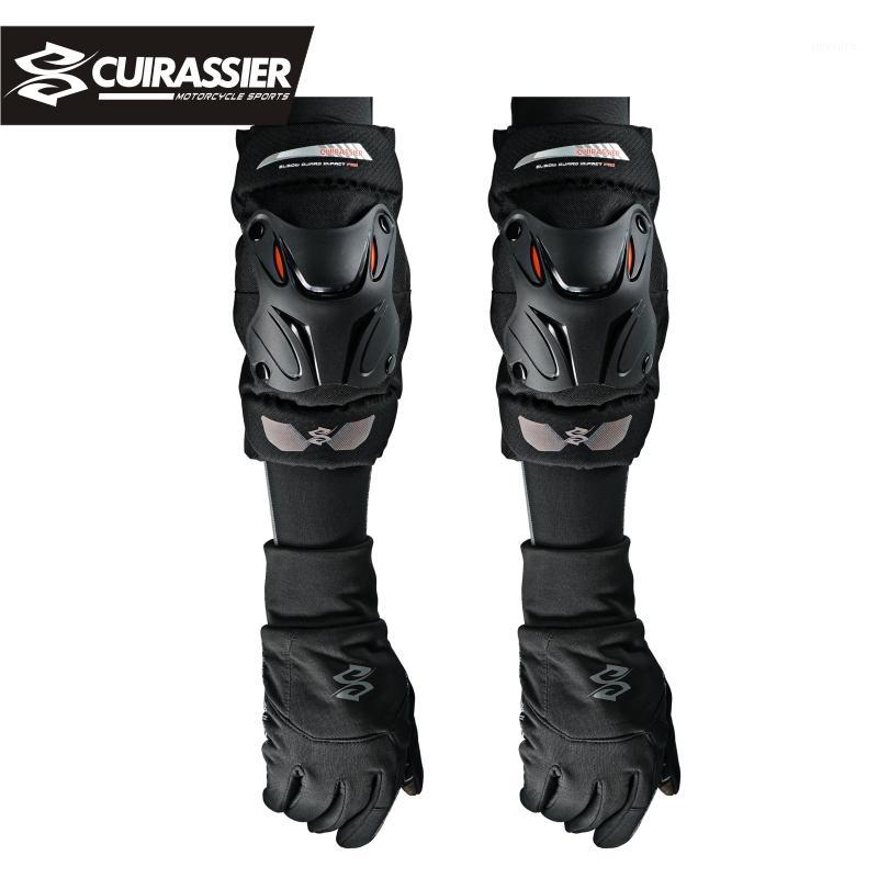 

Cuirassier Motorcycle Knee Guards Motorbike Motocross Racing Elbow Knee Pads Protector Adjustable ATV RC Kneepad Aults Men1