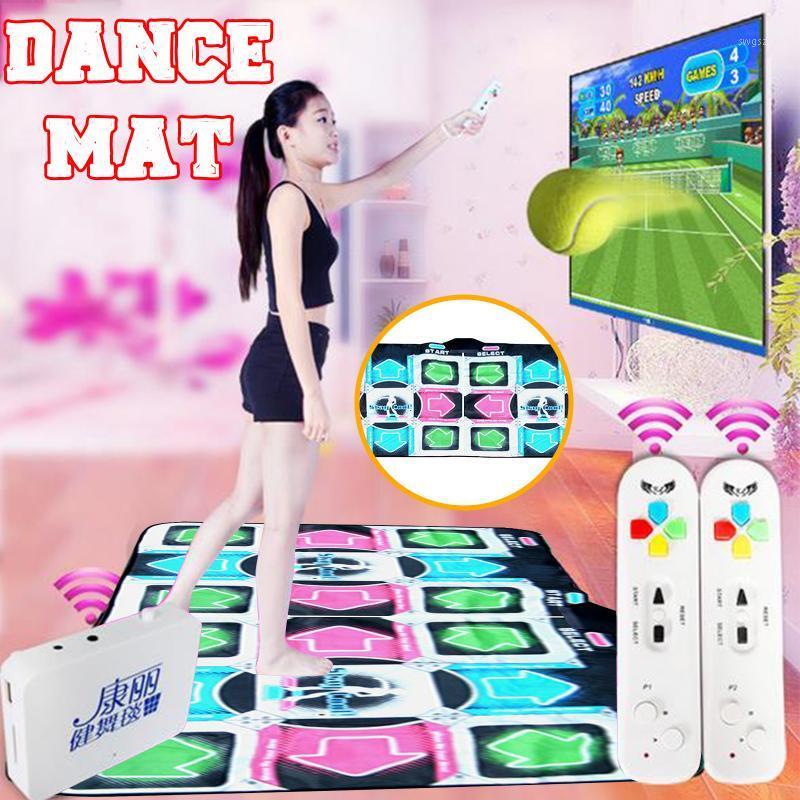 

Wireless Double Dance Mat TV And Computer Dual-use Slimming Dance Machine Esterilla De Danza Somatosensorial Pad Tool1