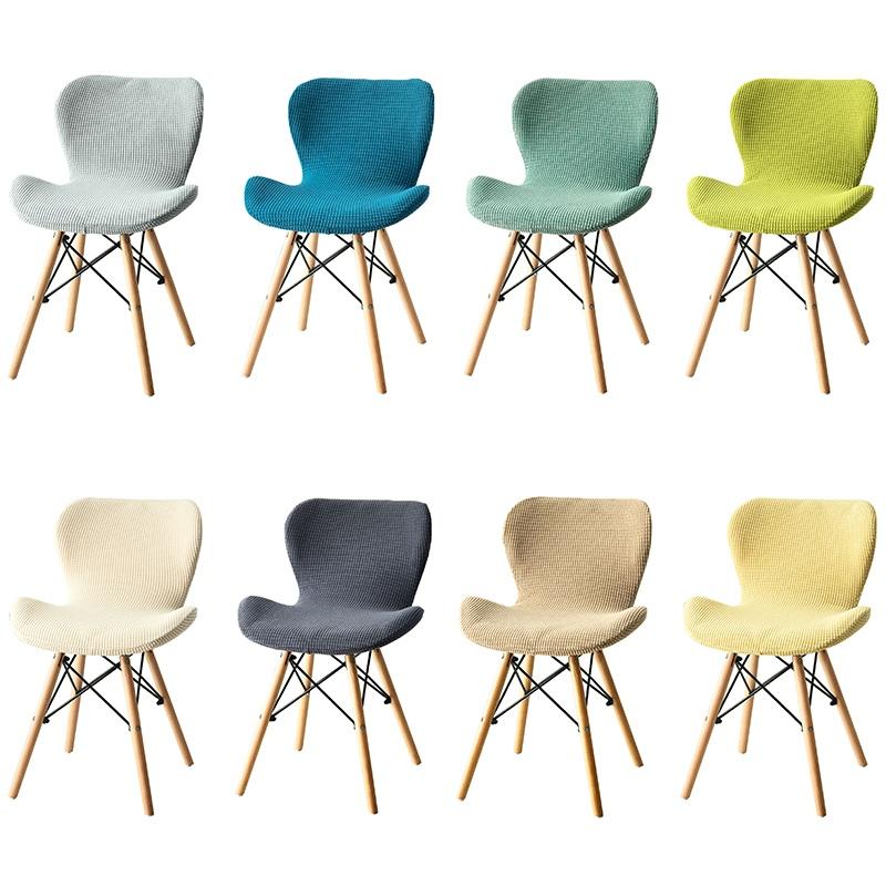 

Spandex Dining Chair Covers Protector Seat Slipcovers Washable Armless Chair Cover Removable Modern Room Case