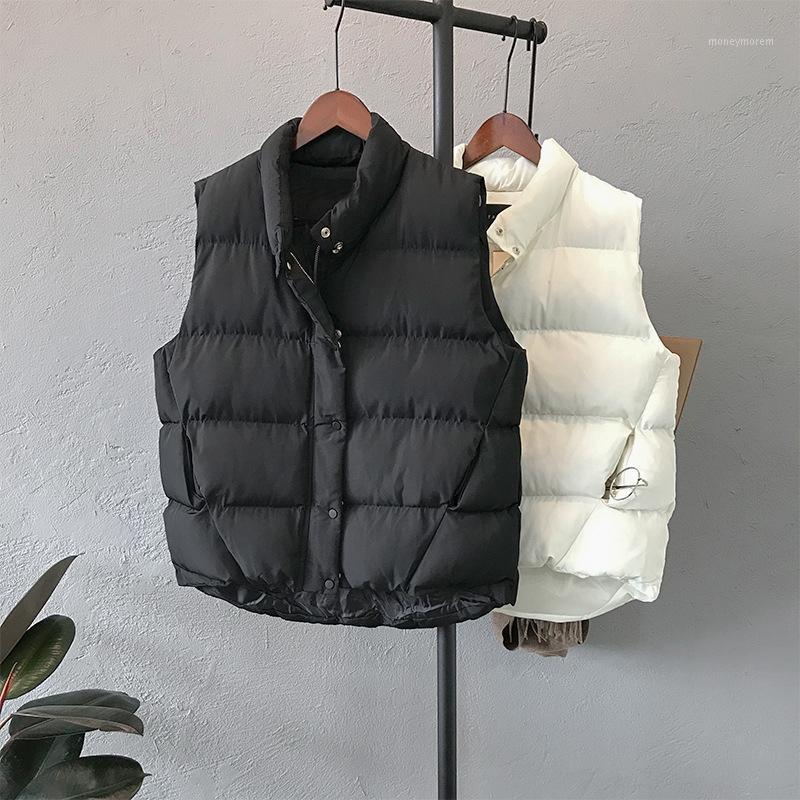

2021 High Quality Women Autumn Warm Coat Sleeveless Chic Black Color Vest Tops Chaleco Mujer Gilet Casaco Feminino1