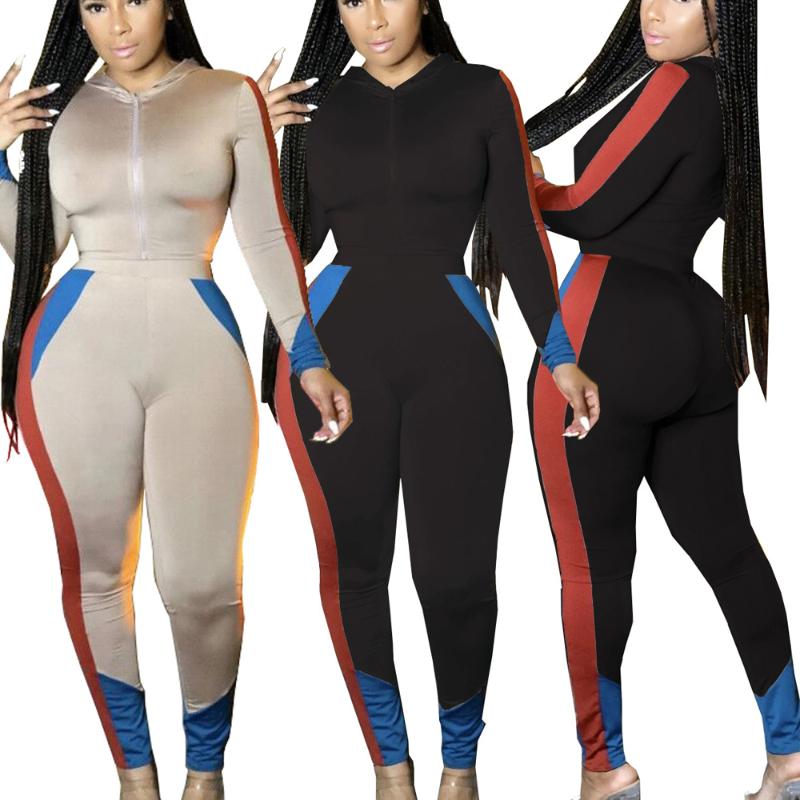 

XT081 patchwork Two Piece Sets Women 2021 Autumn Crop Tops+fitness Leggings Tracksuits Sportswear Female Hot fitness Outfits, Khaki