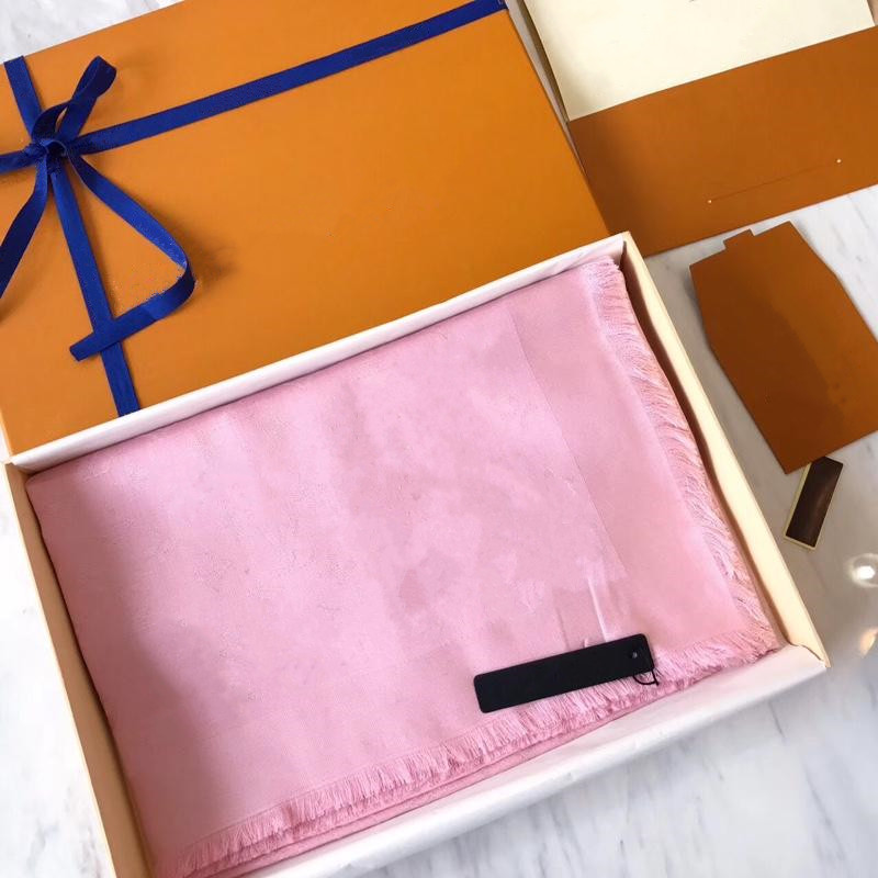

2021 New Scarf For women Letter Pattern silk wool Thick Scarfs Warm Scarves Size 140X140CM Without Box