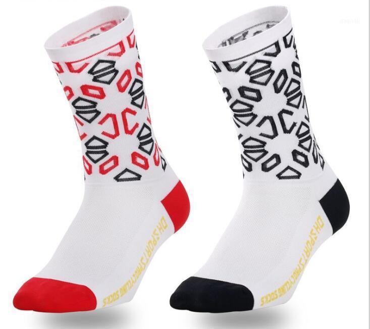 

Unisex Cycling Socks Men Outdoor Mount Sports Road Bike Footwear For Road Bike Socks Running Sport Sock1, White black