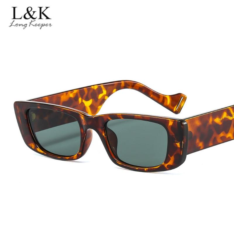 

Sunglasses 2021 Fashion Square Men Women Small Rectangle Sun Glasses Ladies Vintage Retro Eyewear Oculos Feminino