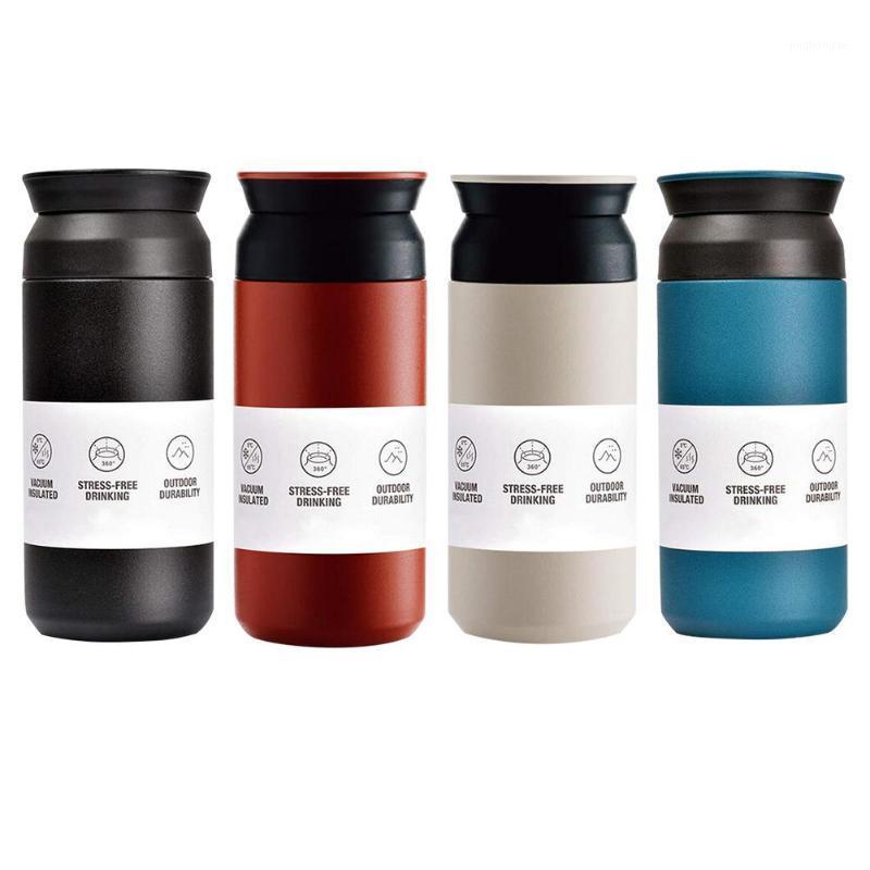 

350ml Double Wall Stainless Steel Vacuum Flasks Car Thermo Travel Mug Portable Thermoses Portable Drinkware Coffee Cup1