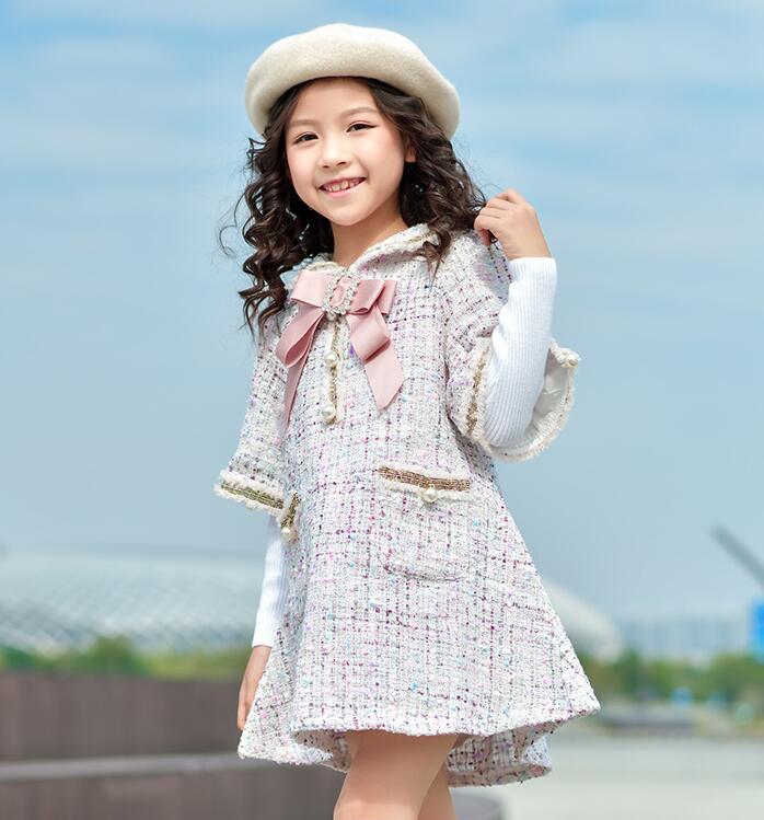 

Girl's Dresses Girls Dress European Princess Sweet Baby Clothing Horn Sleeve Kids Clothes 2 3 4 5 6 7 Year, Red;yellow