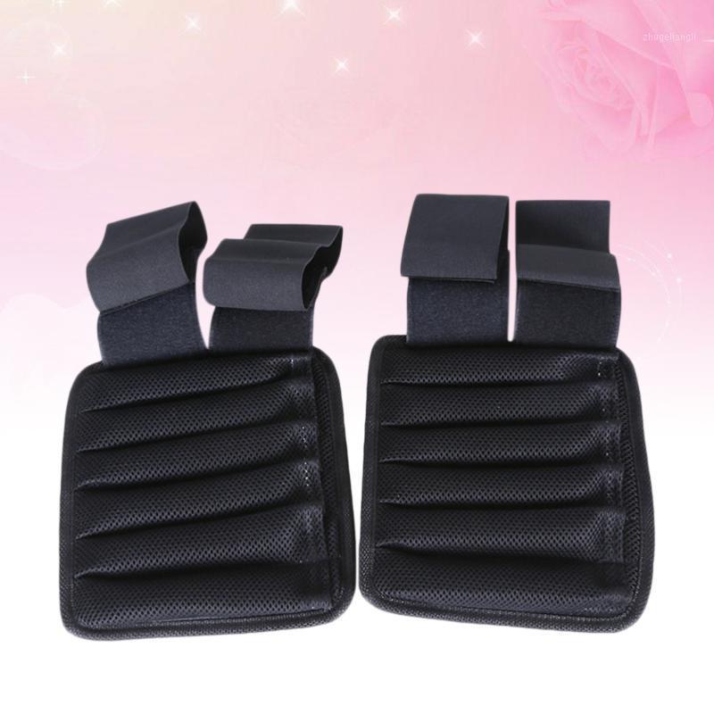 

A Pair of Wristband Invisible Steel Plate Adjustable Wrist Brace Arm Wristband for Aerobics1, Black