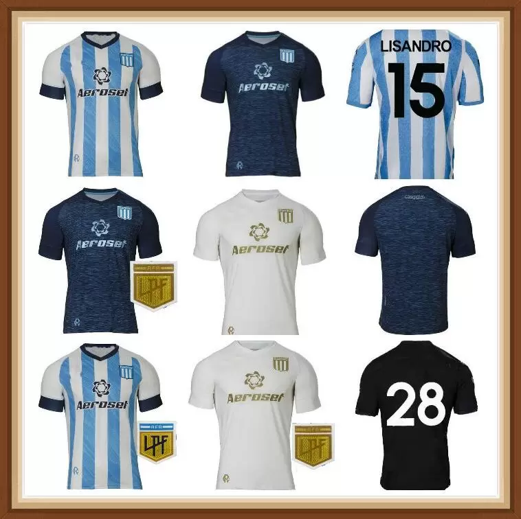 

2021 2022 Racing Club de Avellaneda Home Soccer Jerseys 21 22 Away CHURRY ROJAS LISANDRO SOLARI shirt FERTOLI CVITANICH MIRANDA men Football, Gold