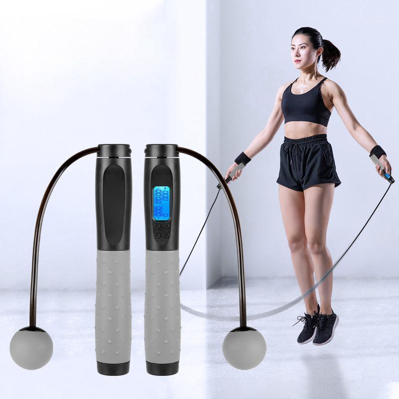 

Smart Cordless Body Building Jump Rope Weight Calories Time Counting Jumping Rope Adjustable Fitness Slimming Skipping1