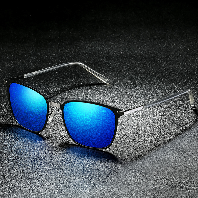 

Luxury Square Polarized Sunglasses Men Brand Designer 2021 Vintage Sun Glasses Male Outdoor Fishing Driving Eyewear Night Vision