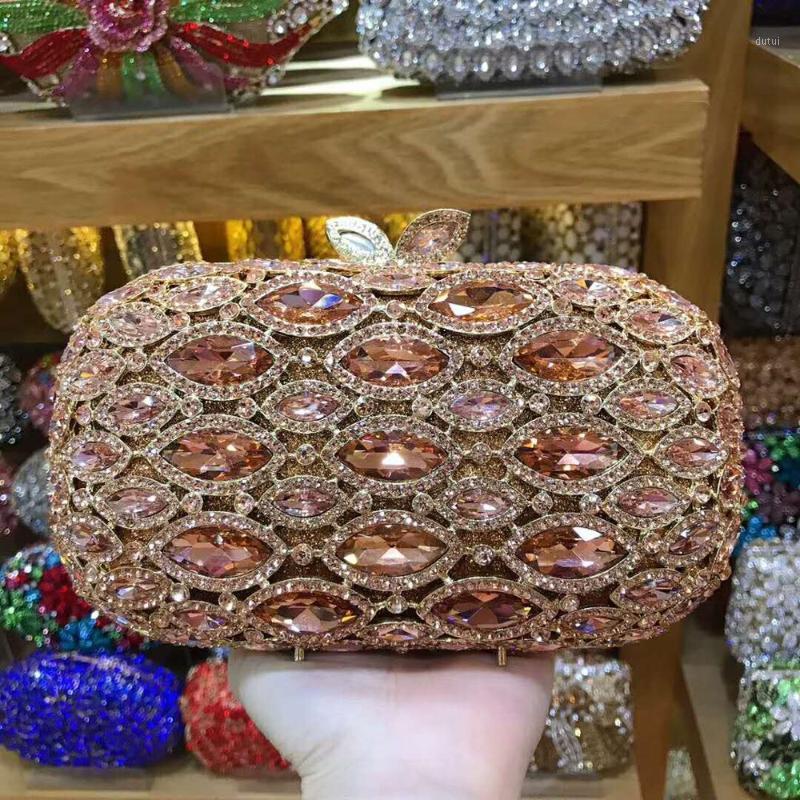 

female wedding black Diamond Clutch bag Ladies Evening Bags Luxury Women Mini Prom Handbags Female Crystal bag Purse Bags1, Color same picture