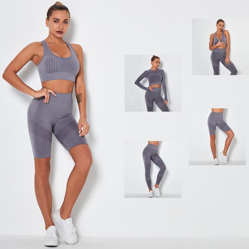 

Leggings Clothing fitness Yoga kit pants biker shorts 2 piece set Bodysuit suits for yoga gym Tracksuit women shorts female run, Shorts dark blue