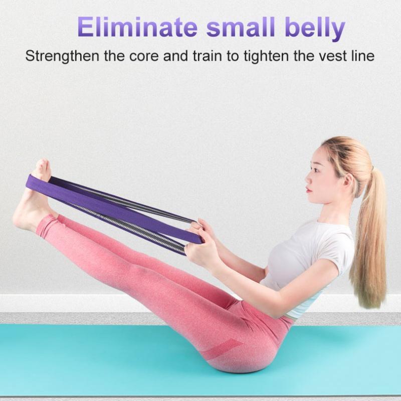 

Sports Yoga Stretch Band Resistance Stretch Beautiful Buttock Training Fitness Training Workout Elastic Bands Pilates1, Red