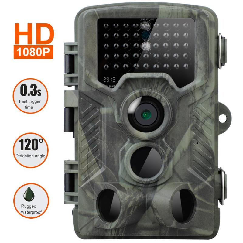 

Hunting Video Camera 20MP 1080p Trail camera Farm Home Security 0.3s Trigger Time Wildlife Hidden Photo Trap HC800A Surveillance