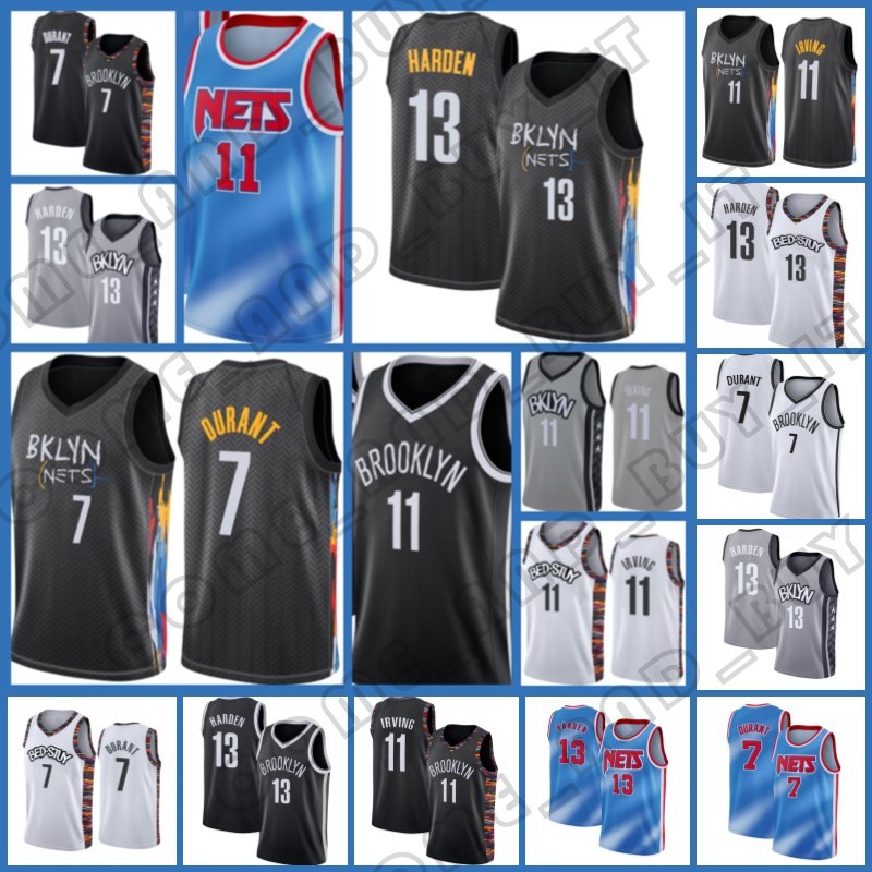 

Brooklyn''Nets''basketball Jersey Kevin 7 Durant Ben 10 Simmons Kyrie Jersey Irving James 13 Harden Men, Men jersey