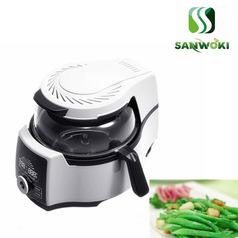 

4.5L Intelligent cooking machine automatic meat vegetable cooking pot multi frying stewing machine cooker robot