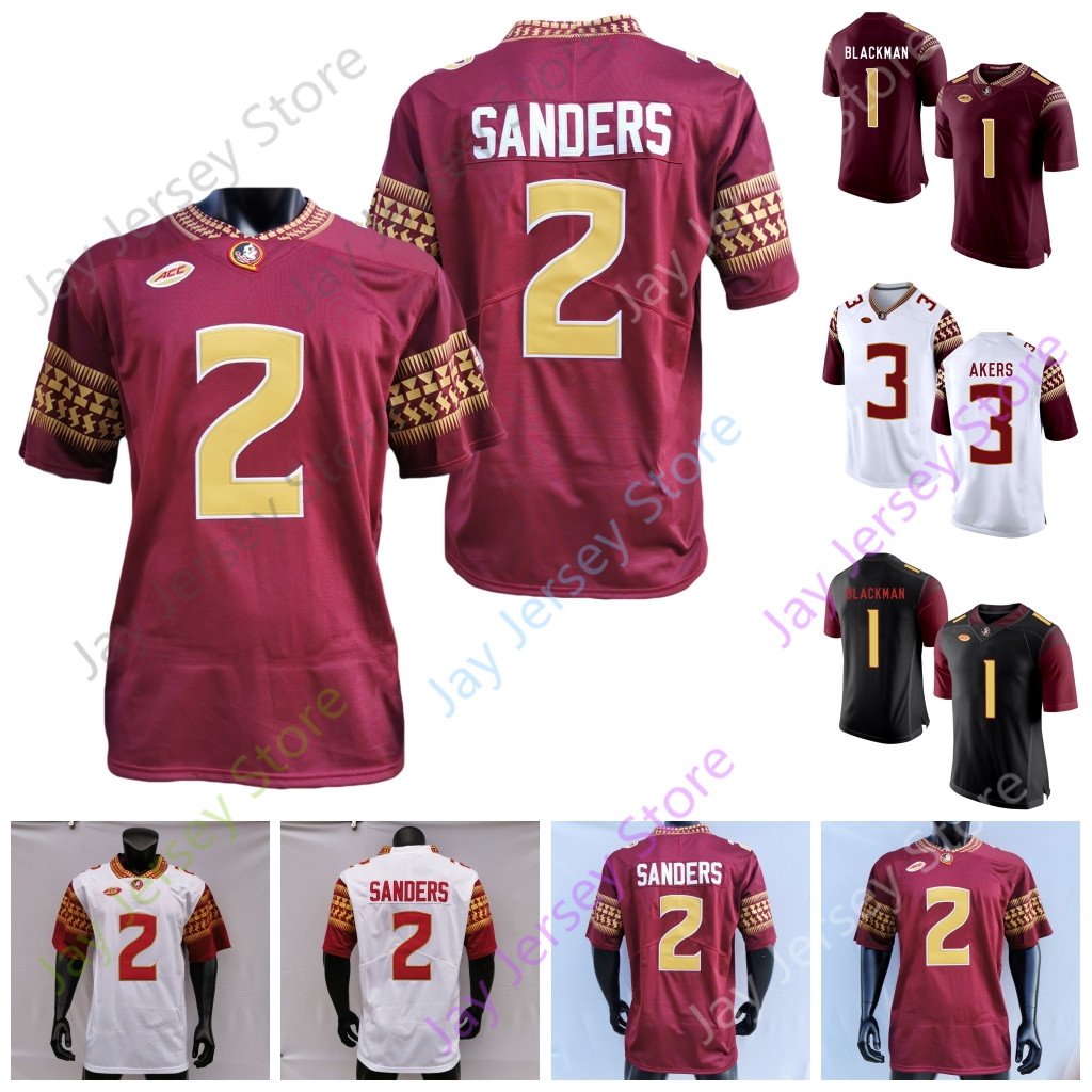

FSU Florida State Football Jersey NCAA College Nyqwan Murray Brian Burns Derwin James Dalvin Cook Jalen Ramsey Kelvin Benjamin, White