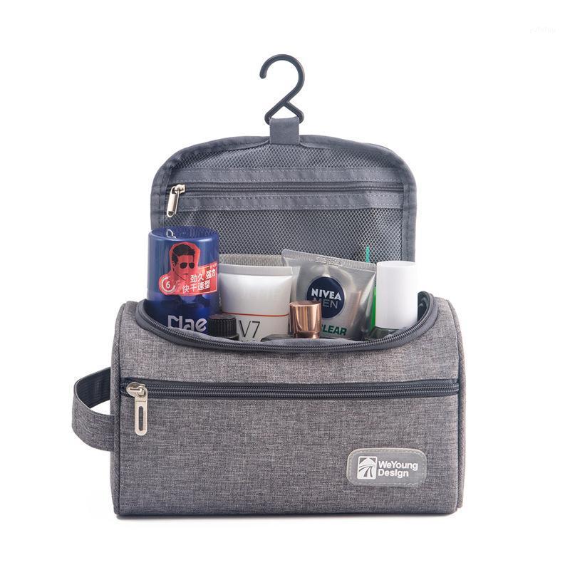 

Weyoung Design Wome Large Waterproof Travel Makeup Bag Cosmetic Bag Organizer Case Necessaries Make Up Wash Toiletry1, Black