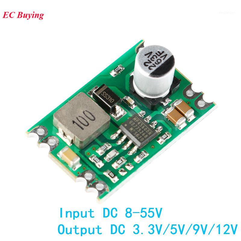 

DC DC Step Down Power Supply Module Buck Regulated Board 2A Input 8-55V Output 3.3V/5V/9V/12V A04 Electronic DIY PCB1