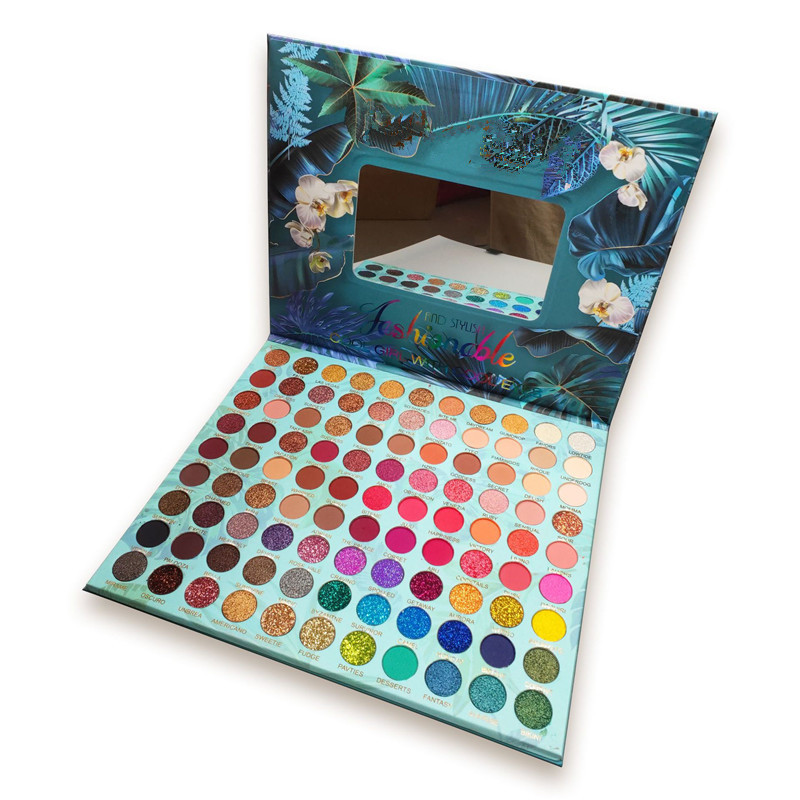 

Fashion 99 Color Shimmer Pigmented Eye Shadow Palette New Eyeshadow Pallete Makeup Highlight Eyeshadow Palette maquillage Pearl Eyeshadow