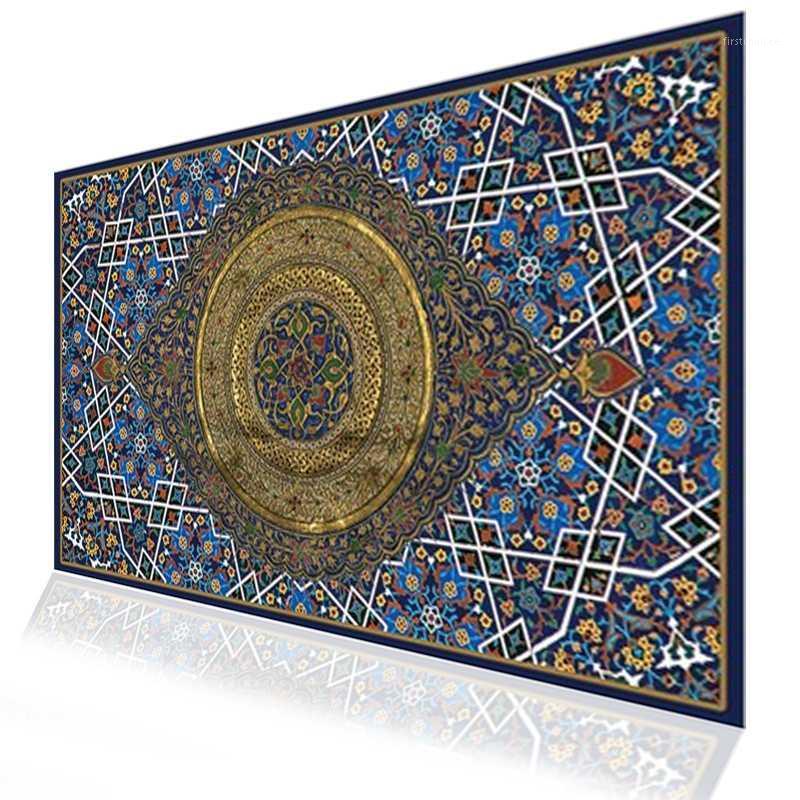 

Large 700*400mm Gaming Persian Carpet Rug Rubber Mouse Pad Retro Style Craft XL Mousepad Laptop Gamer Keyboard Non-slip Mice Pad1