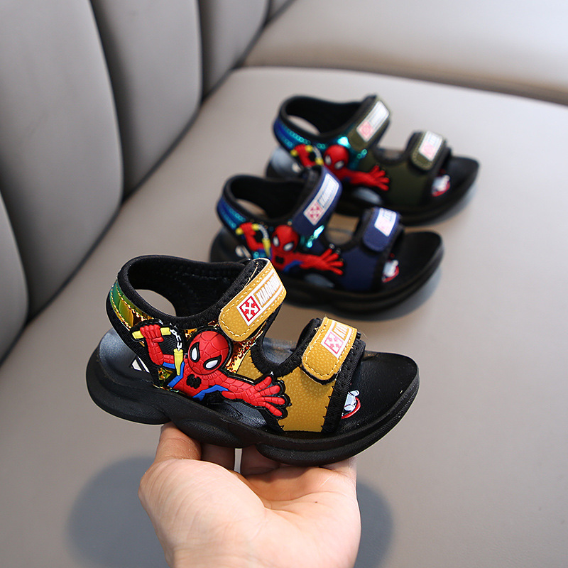 

Movement 2020 Summer New Children's for Cool Toddler Boys Sandals Small Cartoon Kids Running Shoes, Yellow