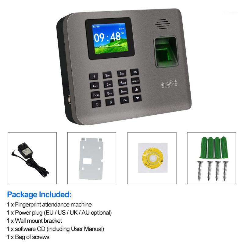 

2.4inch USB/ TCP/ lP Biometric RFID Fingerprint Attendance Time Clock Recorder Employee Electronic Card Reader Machine A-L3211
