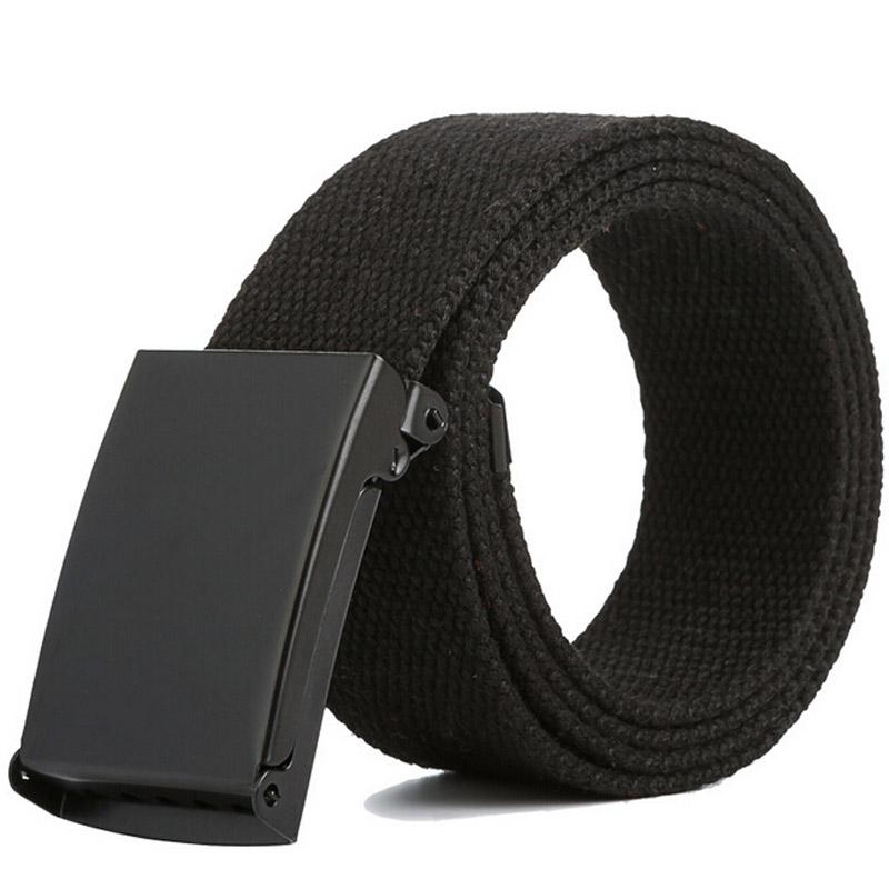 

Men Belt 2020 Fashion Unisex Army Tactical Waist Belt Jeans Male Casual Luxury Canvas Webbing Waistband Ceinture Femme, White