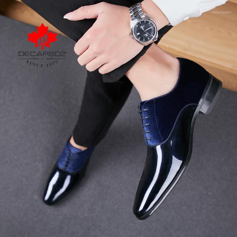 

2019 Formal Shoes Men Fashion Black Design Wedding Shoes For Men Autumn Footwear New Business Man Dress Leather1