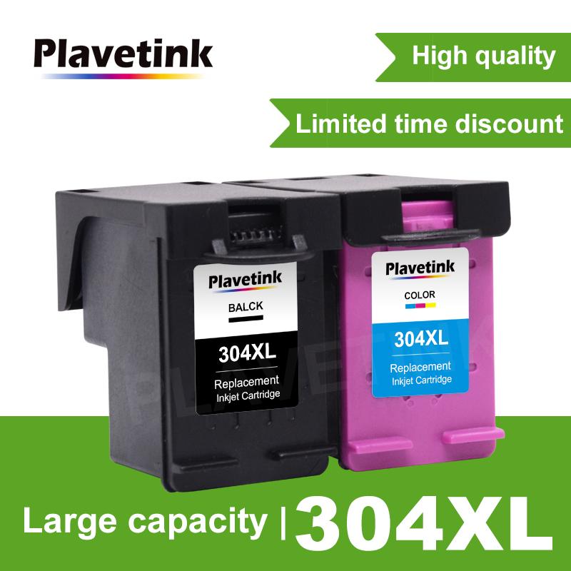 

Plavetink 304XL Replacement for 304 XL Ink Cartridge for Deskjet 3720 3721 3723 3724 3730 3732 3752 3755 3758 Printer