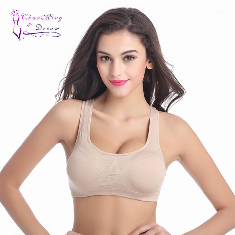 

Hot Selling ! Multicolors ! Charming&Dream 4 Color Running Fitness Yoga Bra Sports Tank Vest Yoga Bra Top Fitness Push Up1, Black