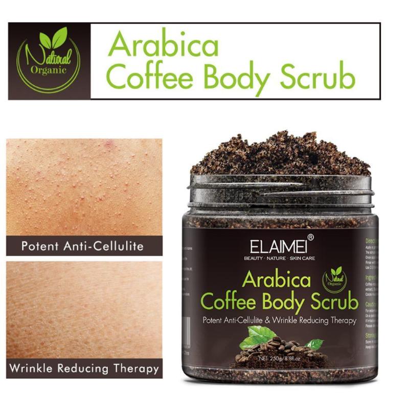 

Coffee Scrub Body Scrub Cream Facial Dead Sea Salt Anti Moisturizing Cellulite For Exfoliating Treatment Whitening T1F3