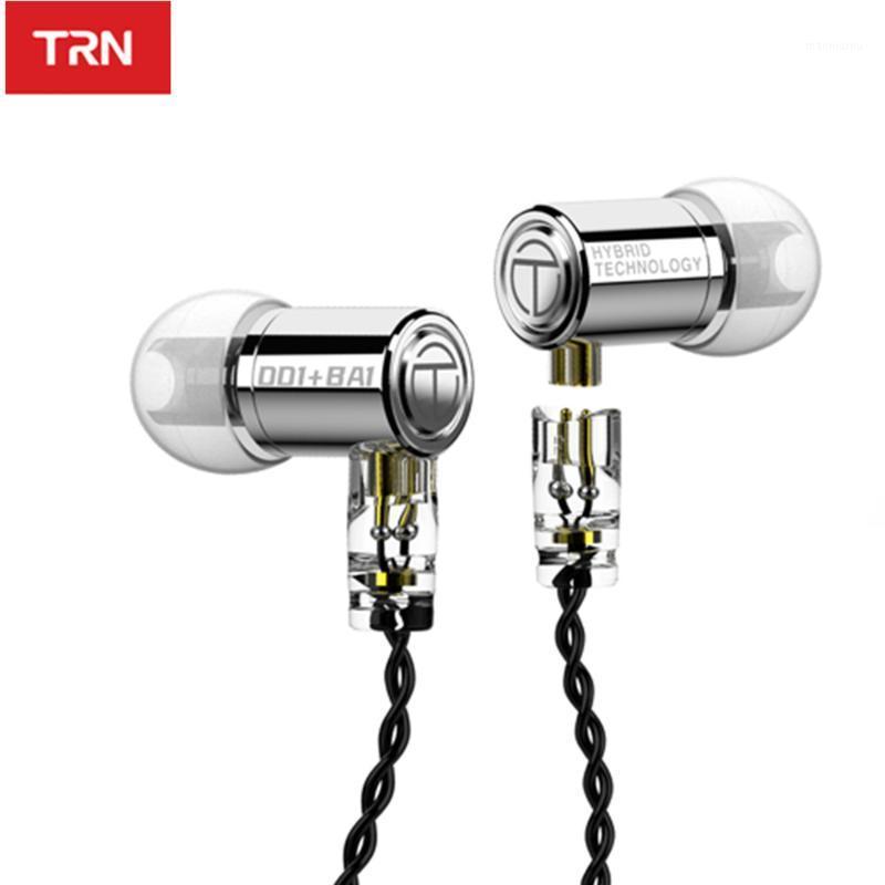 

New TRN M10 1DD+1BA Hybrid In Ear Earphone HIFI Running Sport Earphone Detachable Cable TRN ST1 VX ZST ZSN V80 V90 ES41