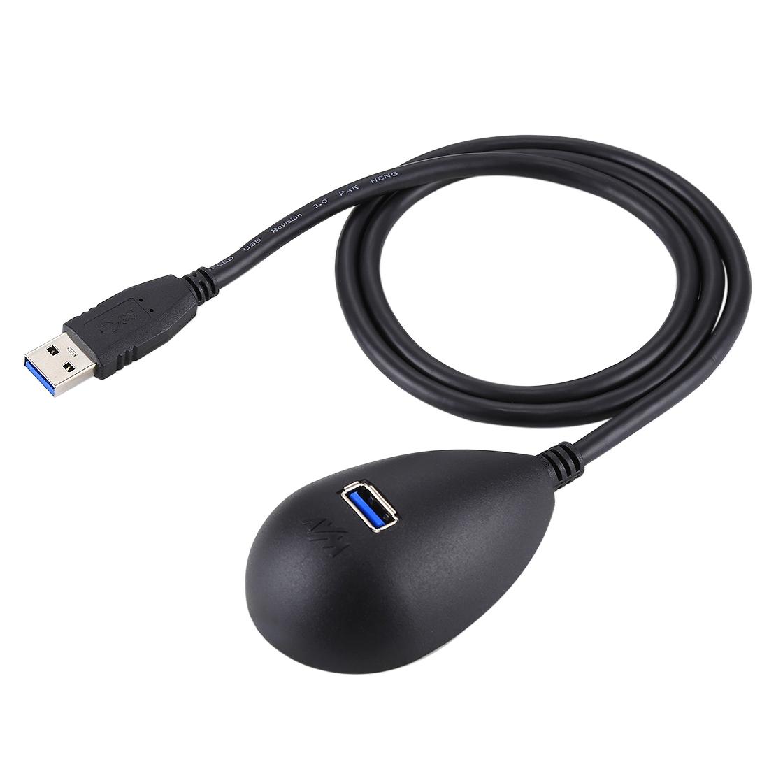 

AVM USB 30 Male to Female Extension Data Sync Power Charge Cable Desktop Base Dock Holder Cable Length 80cm