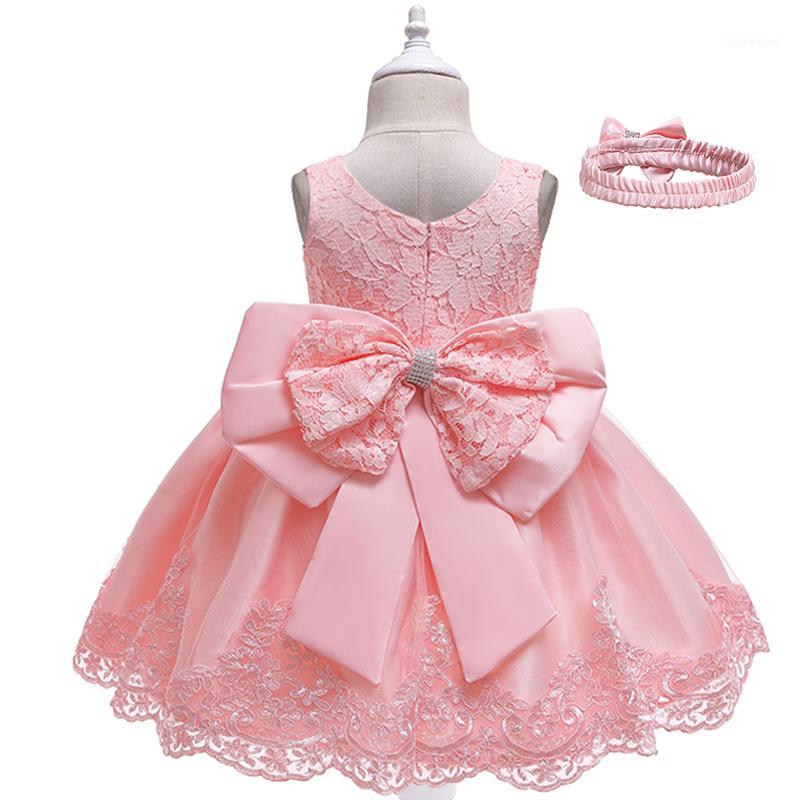 

Girl Bow Tutu Dress Set Kids Lace Princess Dresses Children Costume Clothing For Christmas Party Wedding Outfit 3-10 years Girls1, Pink