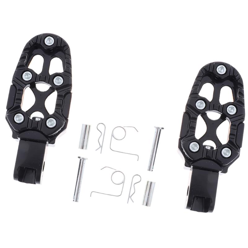 

Motorcycle Racing Parts Rider Aluminum Footrests Passenger Rests Foot Pegs Pedal Cylindrical Point Pedal